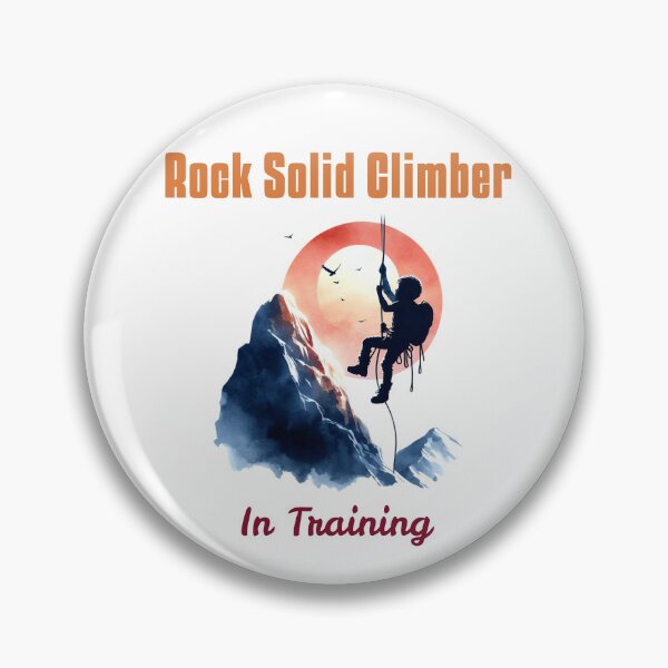 Item preview, Rock Solid Climber In Training designed and sold by Pavel1981.