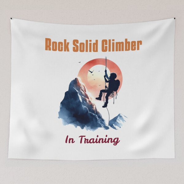 Item preview, Rock Solid Climber In Training designed and sold by Pavel1981.