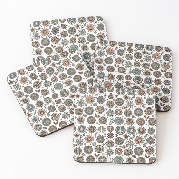 Item preview, Floral Serenity: Peaceful Botanical and Geometric Designs designed and sold by FarBeyound.