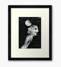 Dave Gahan Framed Print