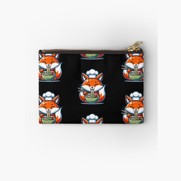 Item preview, Fox Eating Ramen designed and sold by PeelZinc.