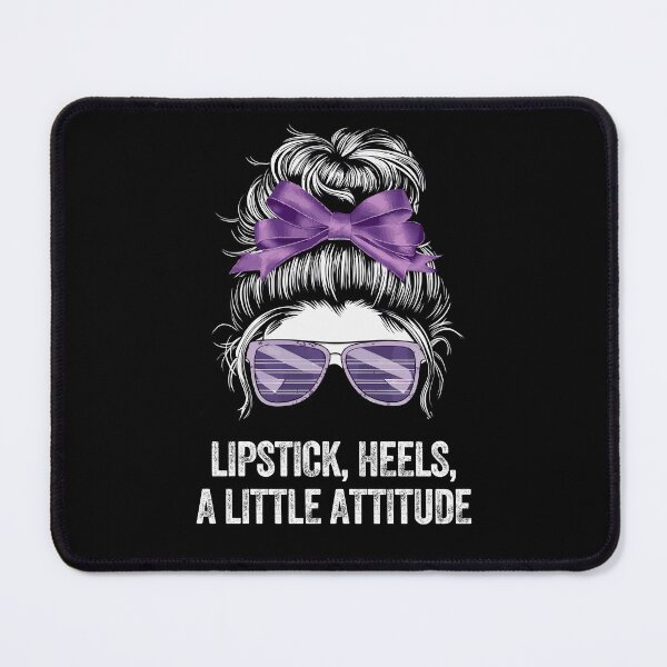 Artikelvorschau, LIPSTICK HEELS ATTITUDE glamorous confident chic bold sassy entworfen und verkauft von w1ckerman.
