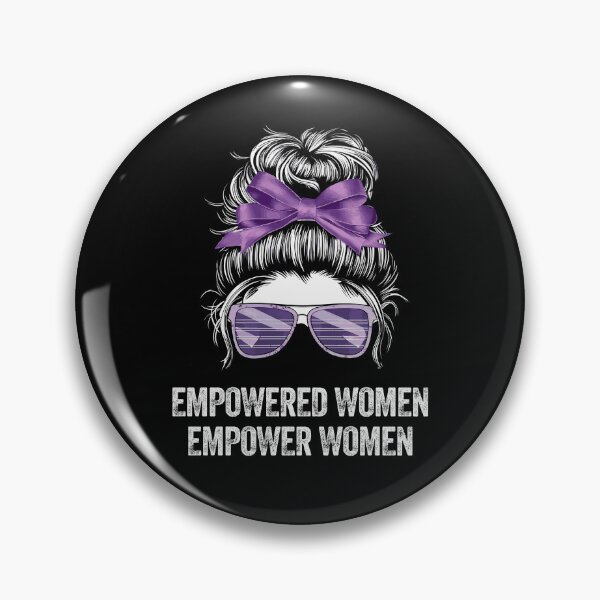 Artikelvorschau, EMPOWERED WOMEN lady hairbun confident strong empowering entworfen und verkauft von w1ckerman.