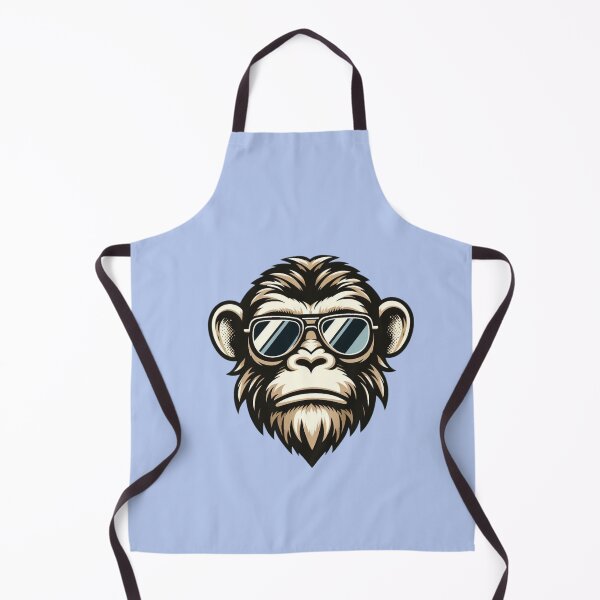 Item preview, Cool Monkey Wearing Sunglasses, Cute Monkey Cliparts, Cute Animals designed and sold by SnuggleSafari.