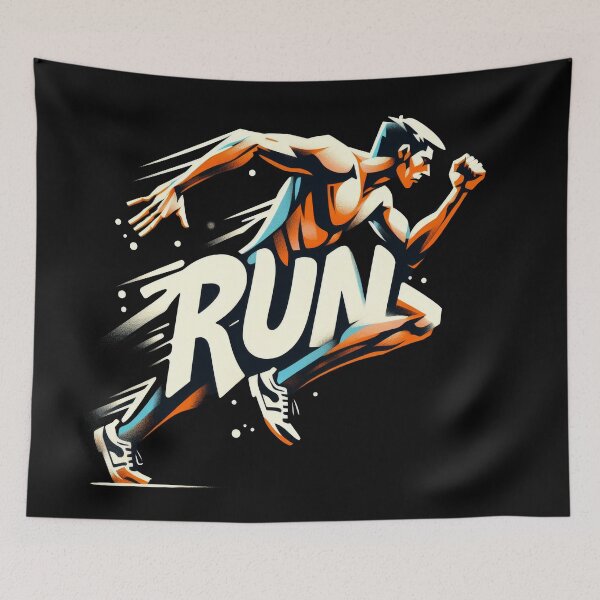 Item preview, Street Art Run designed and sold by NEUMANN ArtWear Boutique.