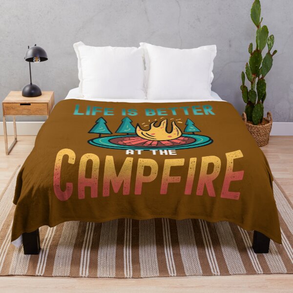 Item preview, Life Is Better At The Campfire designed and sold by box-artshop.
