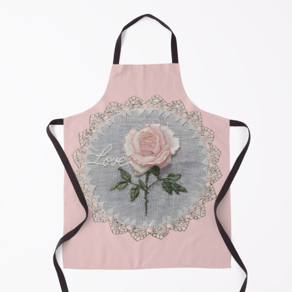 Artikelvorschau, Shabby Chic bestickte Rose entworfen und verkauft von SloganExpress.