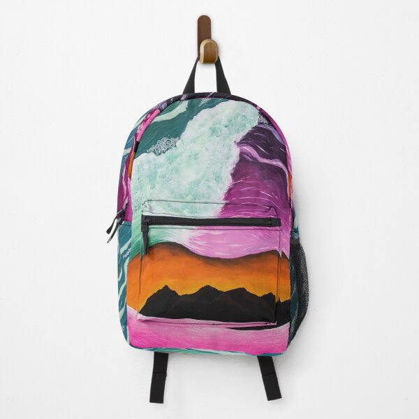 Item preview, Pink and Blue Ocean Wave designed and sold by Jasper Perkins.