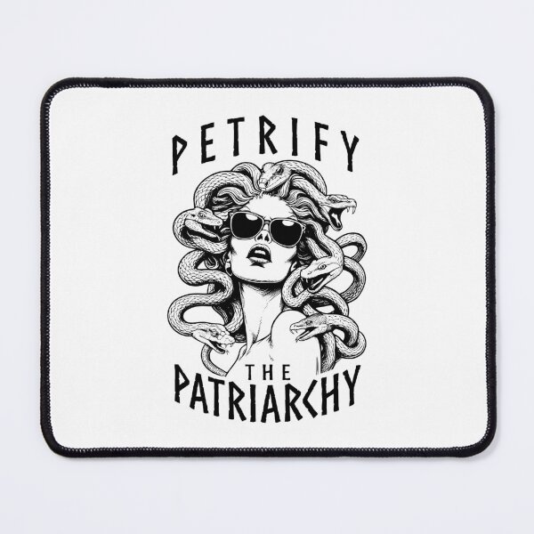 Item preview, Petrify The Patriarchy Feminist Halloween Goth Medusa Witch designed and sold by GrandeDuc.