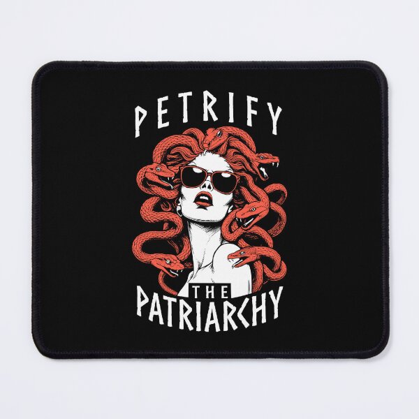 Item preview, Petrify The Patriarchy Feminist Halloween Goth Medusa Witch designed and sold by GrandeDuc.