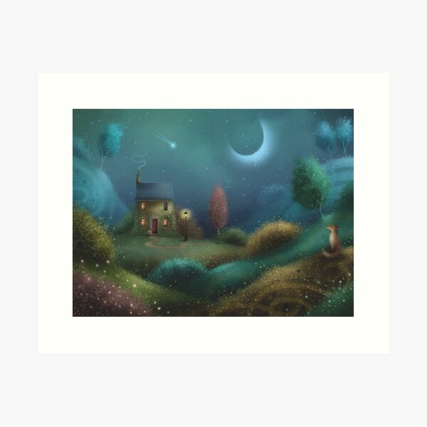 Item preview, Stargazing Fox designed and sold by Joe Gilronan.