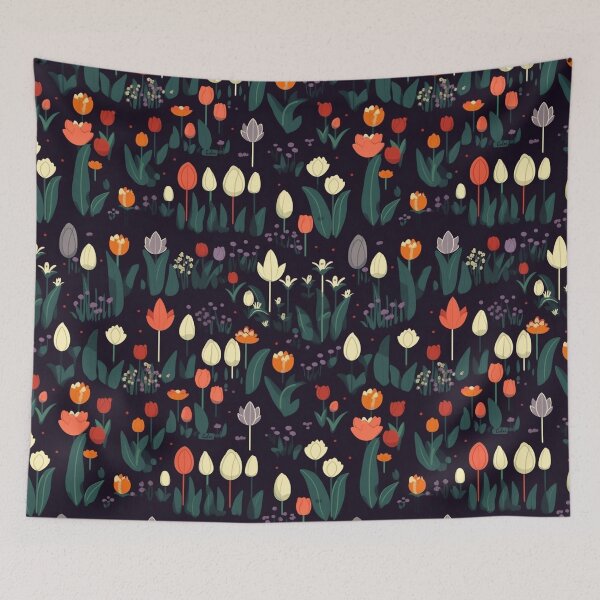 Item preview, Fun Garden Art Pattern Design designed and sold by mondmakes.