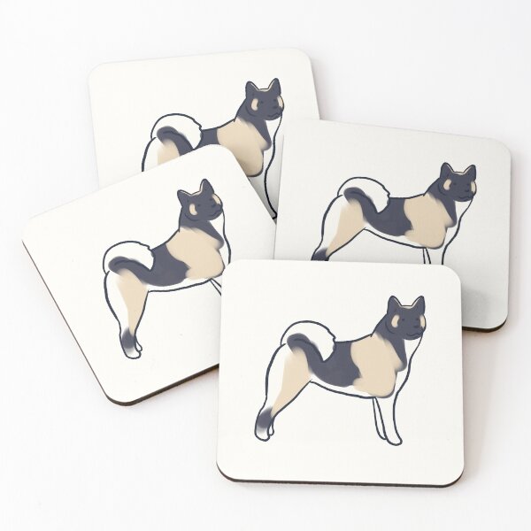 Item preview, American Akita dog designed and sold by Mayarart.