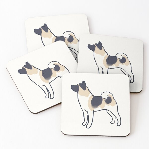 Item preview, American Akita dog drawing  designed and sold by Mayarart.