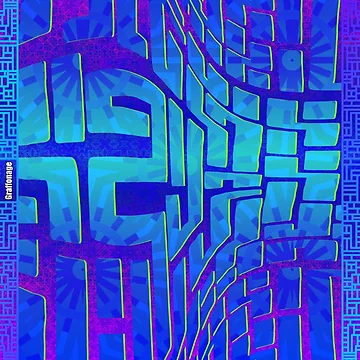 Artwork thumbnail, Blue Raspberry by graffonage