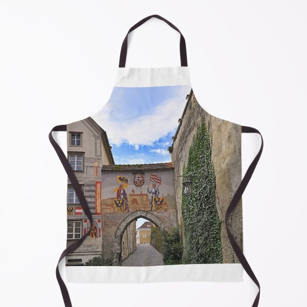 Item preview, Colorful gate entrance in Castle Lamberg Steyr Austria designed and sold by goceris.