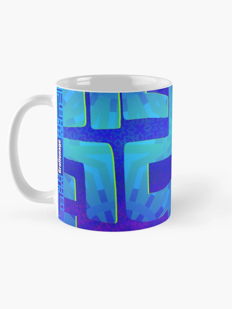 Thumbnail 5 of 6, Coffee Mug, Blue Raspberry designed and sold by graffonage.