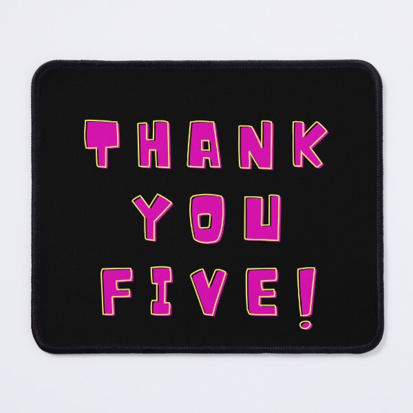 Item preview, Thank You, Five designed and sold by rafal12345.