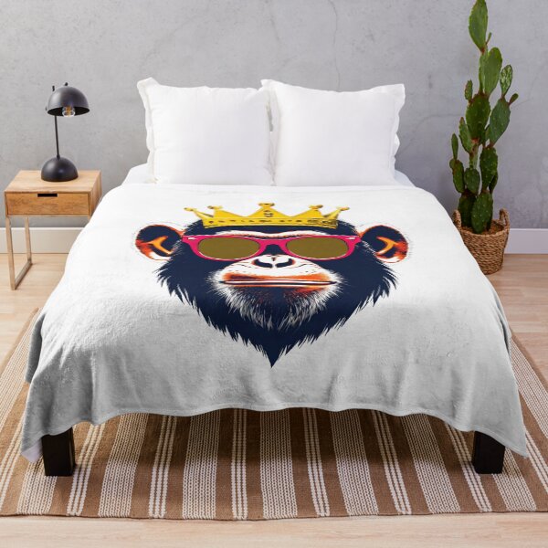Item preview, Monkey King with Crown and Shades designed and sold by Tom-Johnson.