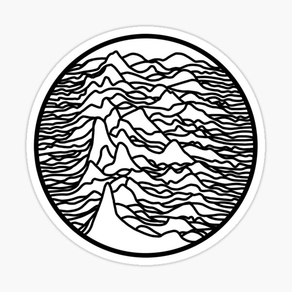 Item preview, 80s post punk goth unknown pleasures  designed and sold by Dummieart.