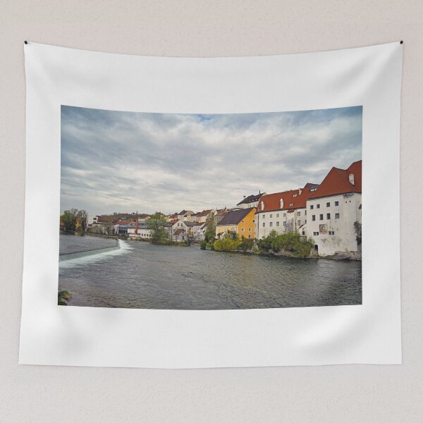 Item preview, Riverbank old town Steyr Austria designed and sold by goceris.