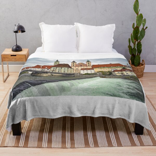 Item preview, Panoramic view of the dam and the Steyr city in Upper Austria designed and sold by goceris.