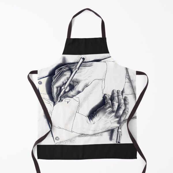 Item preview, Drawing Hands By MC Escher designed and sold by AnkerMunch.