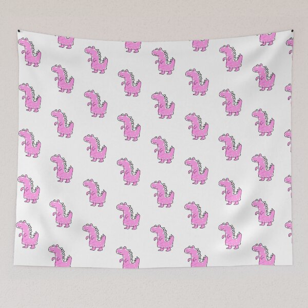 Aperçu de l'œuvre Dinosaure mignon rose créée et vendue par Eoponest.