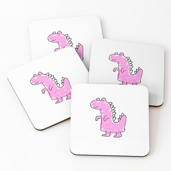 Item preview, Pink Cute Dinosaur designed and sold by Eoponest.
