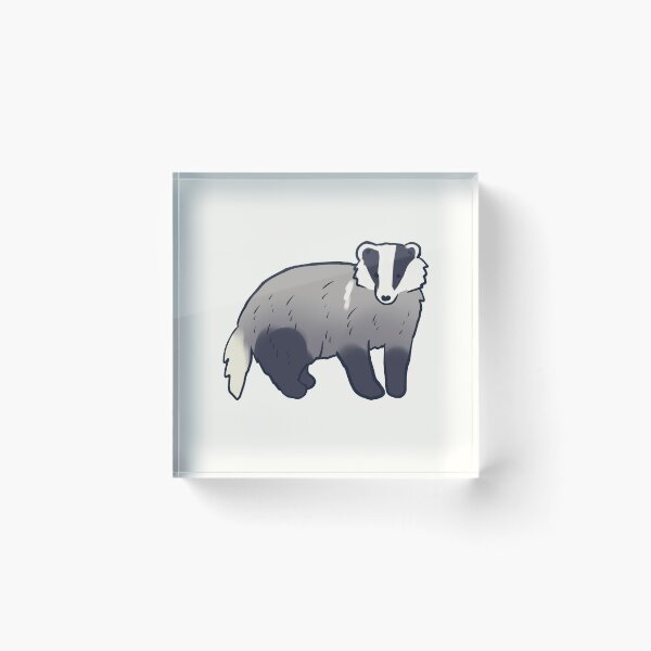 Item preview, badger illustration  designed and sold by Mayarart.