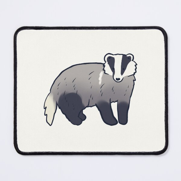 Item preview, badger illustration designed and sold by Mayarart.