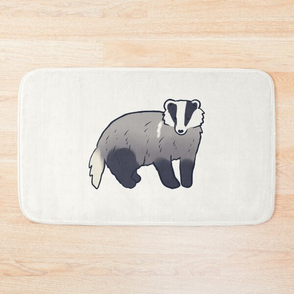 Item preview, badger illustration  designed and sold by Mayarart.