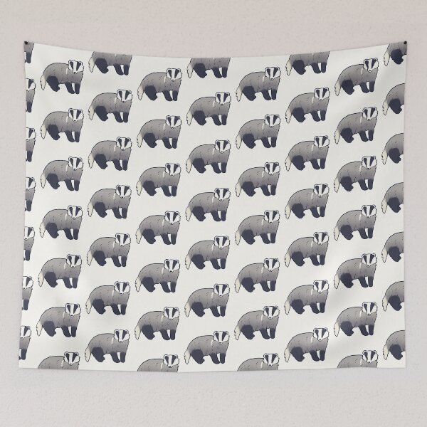 Item preview, badger illustration  designed and sold by Mayarart.
