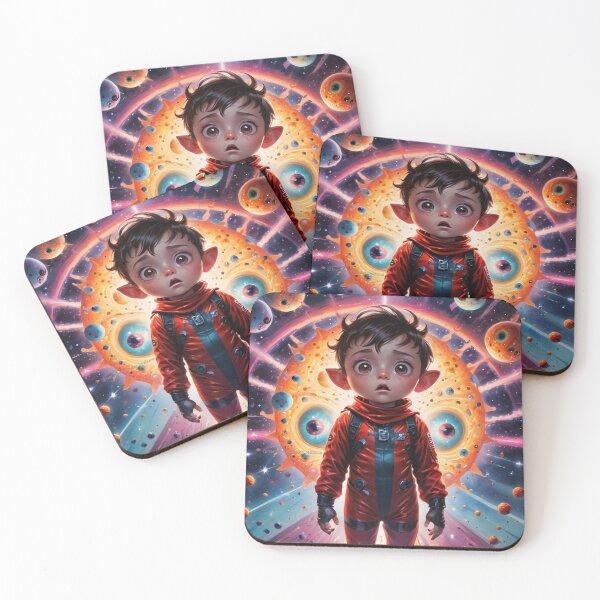 Item preview, Alien Child in Space designed and sold by NerdscapeDC.