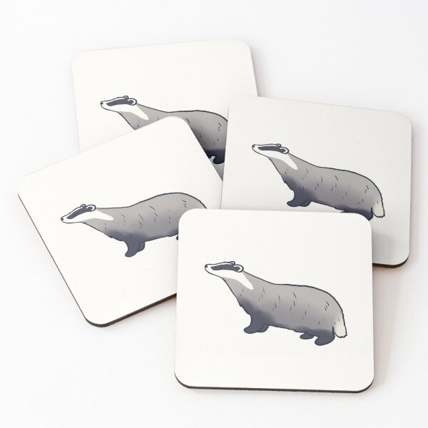 Item preview, Cute badger illustration  designed and sold by Mayarart.