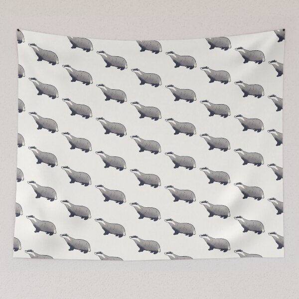 Item preview, Cute badger illustration  designed and sold by Mayarart.