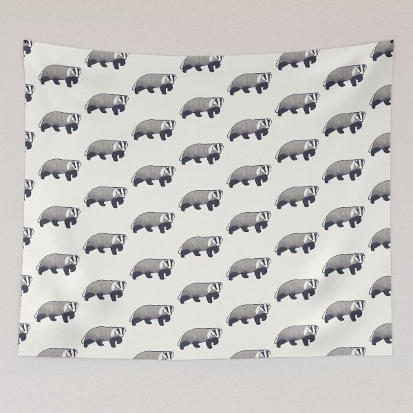 Item preview, badger art  designed and sold by Mayarart.