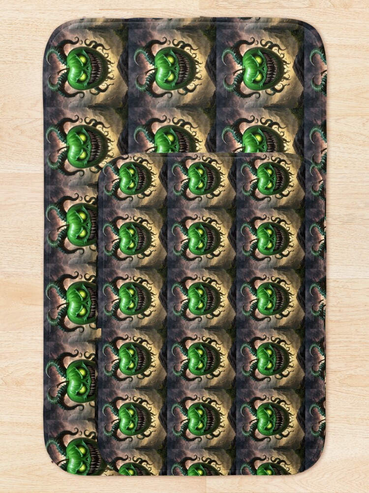 Thumbnail 5 of 6, Bath Mat, Corrupted Apple designed and sold by NerdscapeDC.