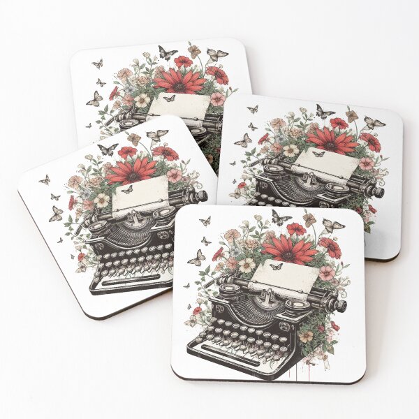 Item preview, Wild Flower Type Writer designed and sold by devonclemon.