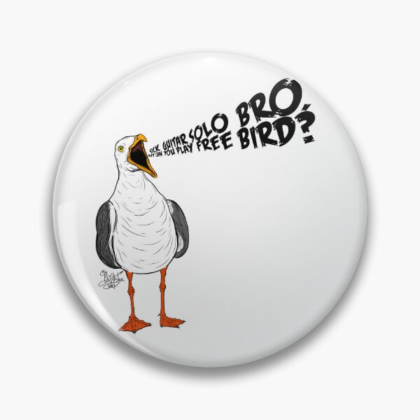 Item preview, Sick guitar solo bro, but can you play free bird? designed and sold by thebonstertruck.