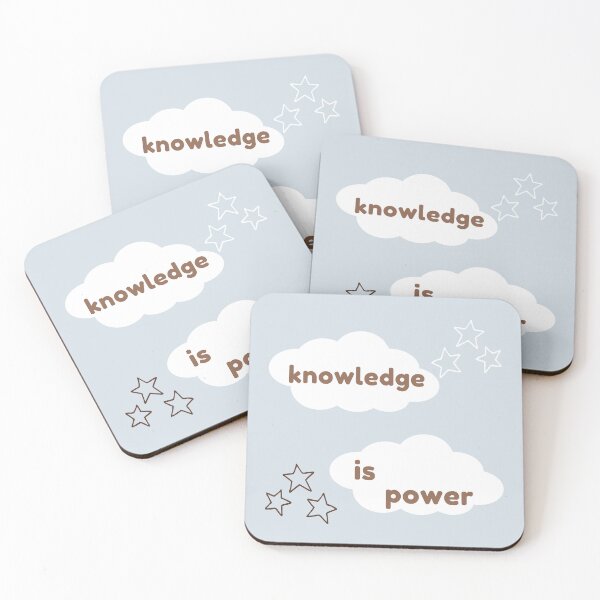Item preview, Knowledge is power study motivation for students and lifelong learners designed and sold by Zoe Robertson.