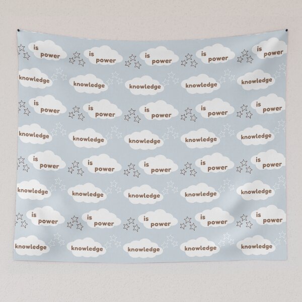 Item preview, Knowledge is power study motivation for students and lifelong learners designed and sold by Zoe Robertson.