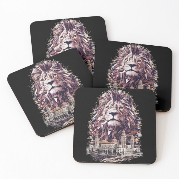 Item preview, Conceptual illustration- lion and city designed and sold by WildernessTints.