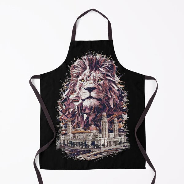 Item preview, Conceptual illustration- lion and city designed and sold by WildernessTints.