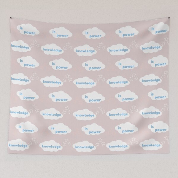 Item preview, Knowledge is power study motivation for students and lifelong learners designed and sold by Zoe Robertson.