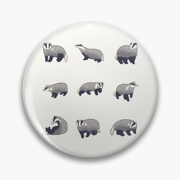 Item preview, Cartoon badger pack  designed and sold by Mayarart.