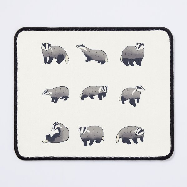 Item preview, Cartoon badger pack designed and sold by Mayarart.
