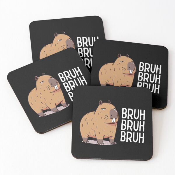 Artikelvorschau, Capybara Bruh Tierliebhaber entworfen und verkauft von VerveVerseBoo.