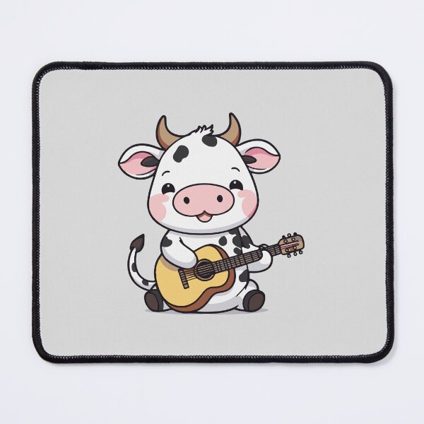 Item preview, Cow Playing Guitar designed and sold by Atlantico54.