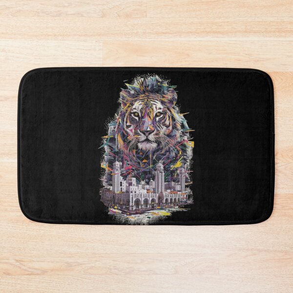 Item preview, Conceptual illustration- tiger and city designed and sold by WildernessTints.